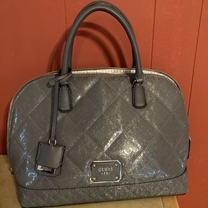 Gorgeous Gray Guess Handbag